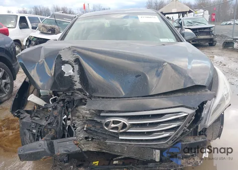 2015 Hyundai Sonata Se from USA, damaged, VIN 5NPE24AFXFH010234